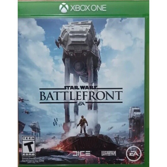 Star Wars 2015 Battlefront Xbox One Electronic Arts Lucas film-Video Game EA - Picture 1 of 2